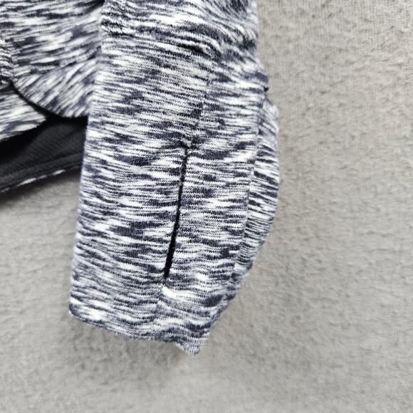 Lululemon Runderful Size 6 Spaced Out Black White Thumb Holes Rulu Run w3bvrs - Picture 3 of 9